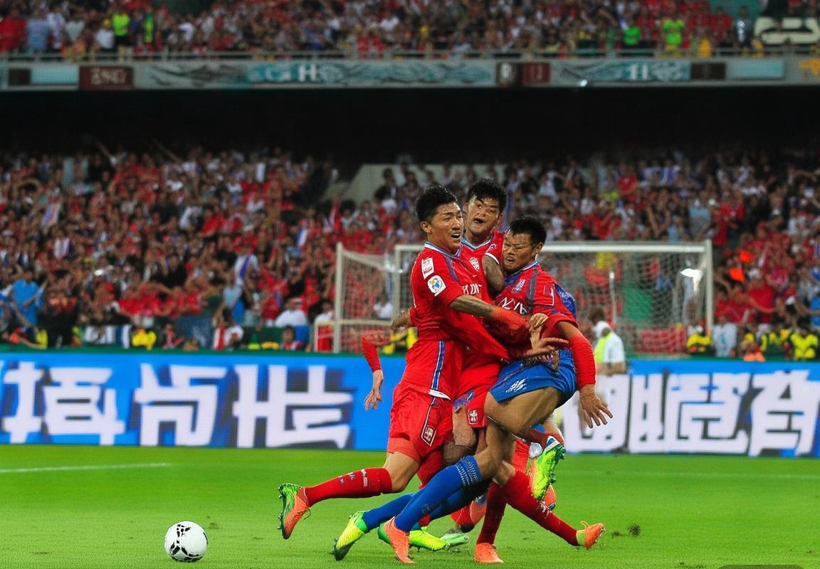 2017中超国安申花巅峰对决：火花四溅激情战(图2)